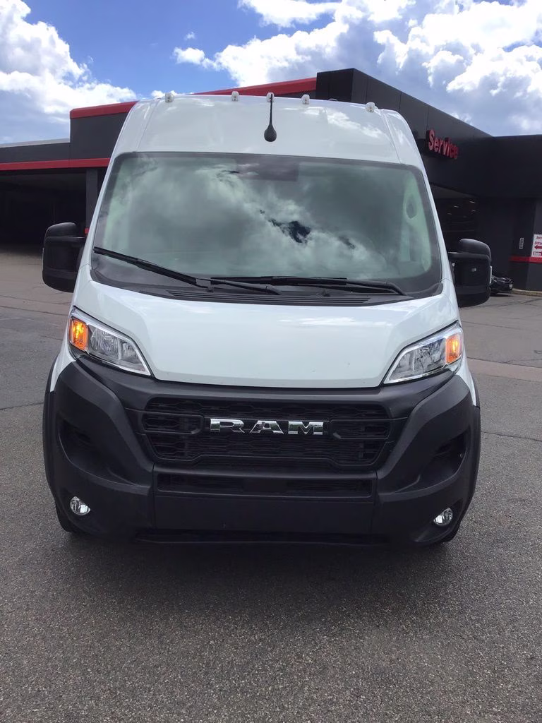 2026 Bright White Clearcoat Ram ProMaster 2500 High Roof FWD Van