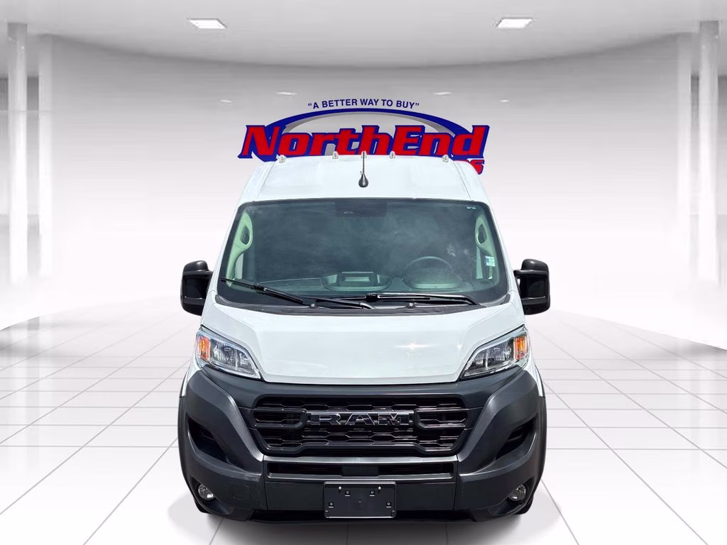 2026 Bright White Clearcoat Ram ProMaster 2500 High Roof FWD Van