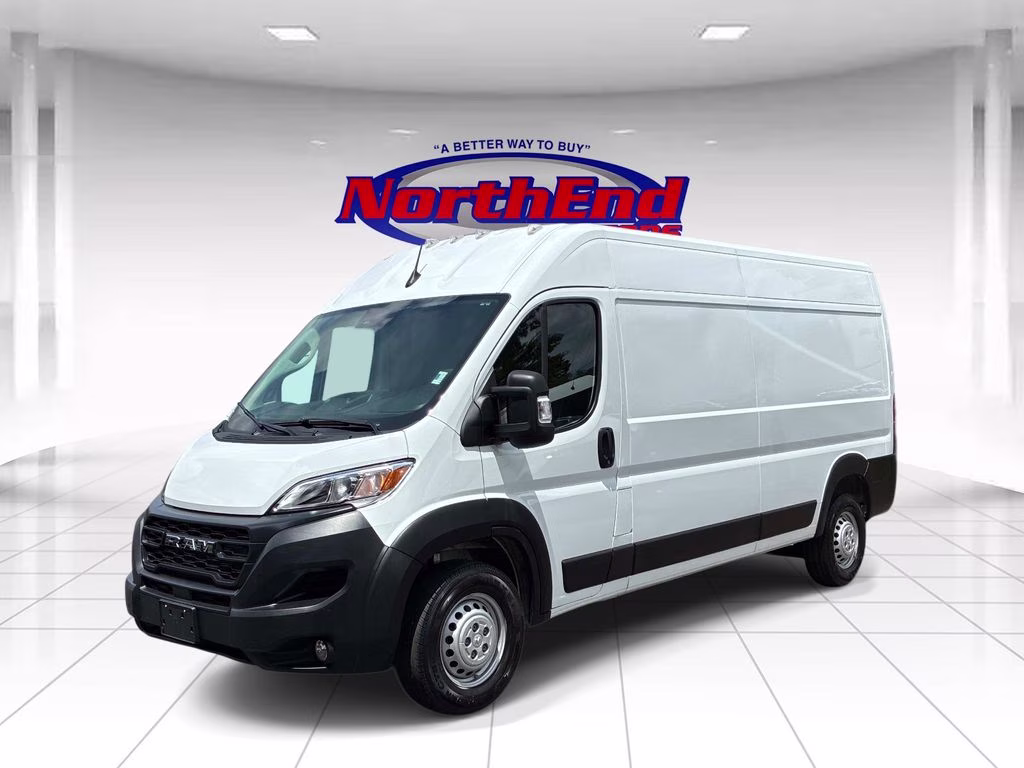 2026 Bright White Clearcoat Ram ProMaster 2500 High Roof FWD Van