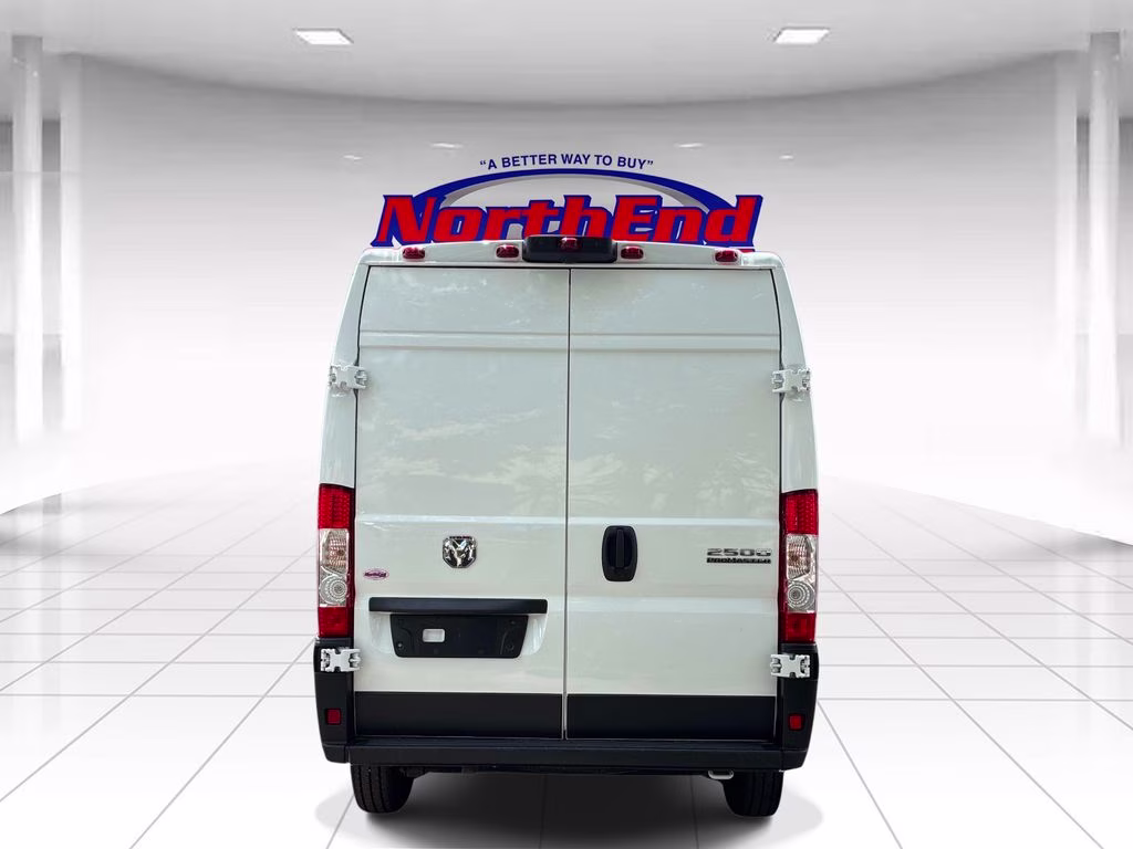 2026 Bright White Clearcoat Ram ProMaster 2500 High Roof FWD Van