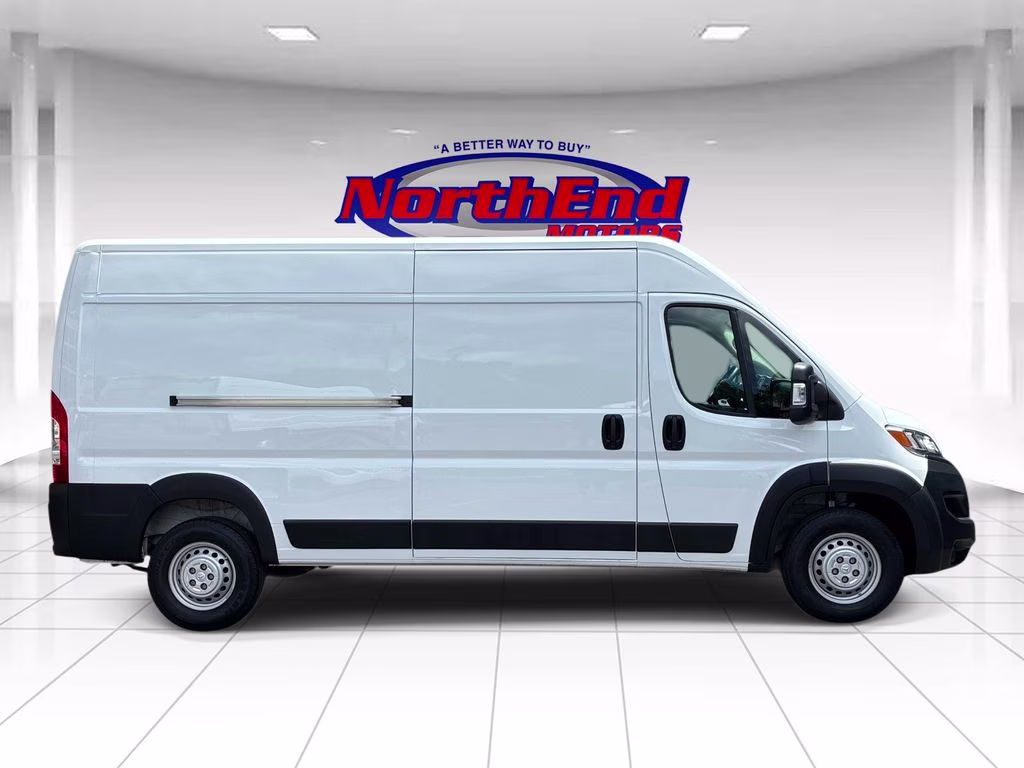 2026 Bright White Clearcoat Ram ProMaster 2500 High Roof FWD Van