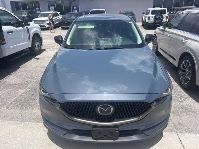 2021 Polymetal Gray Mazda CX-5 Carbon Edition Turbo AWD SUV