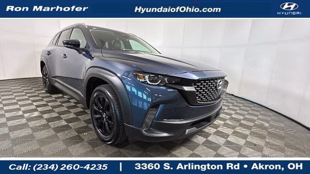 2025 Ingot Blue Metallic Mazda CX-50 2.5 S Preferred Package AWD SUV