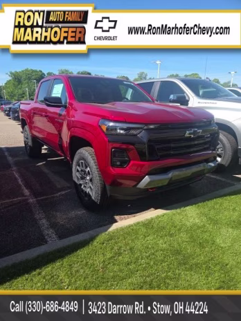 2026 Radiant Red Tintcoat Chevrolet Colorado Z71 4X4 Truck