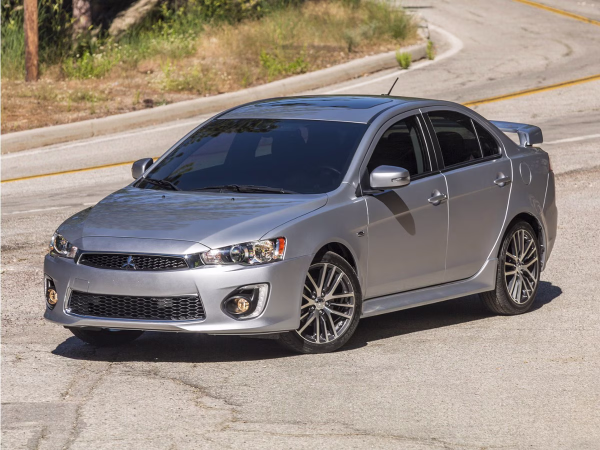2016 Octane Blue Pearl Mitsubishi Lancer SE 4X4 Sedan