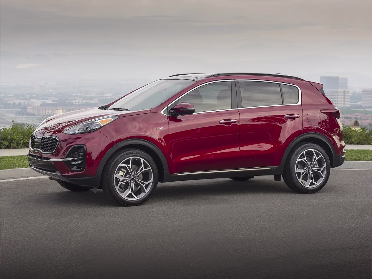 2021 Clear White Kia Sportage LX FWD SUV