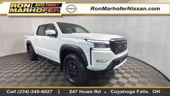 2024 Glacier White Nissan Frontier PRO-4X 4X4 Truck