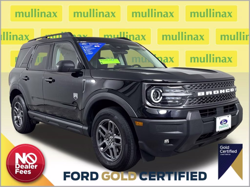 2025 Shadow Black Ford Bronco Sport Big Bend 4X4 SUV