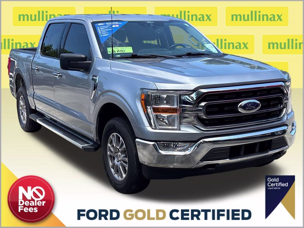 2022 Iconic Silver Metallic Ford F-150 XLT 4X4 Truck