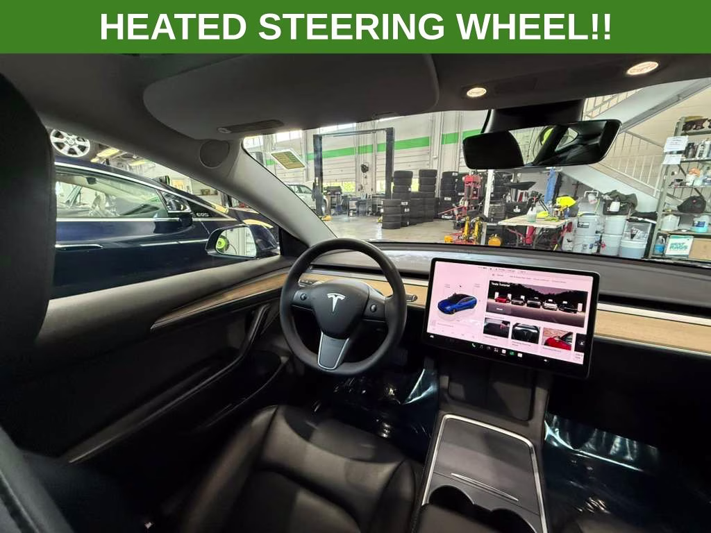 2022 Deep Blue Metallic Tesla Model 3 Long Range AWD Sedan