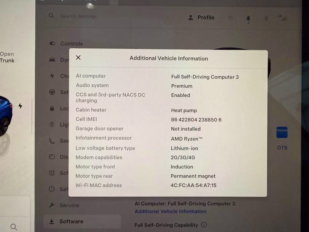 2022 Deep Blue Metallic Tesla Model 3 Long Range AWD Sedan