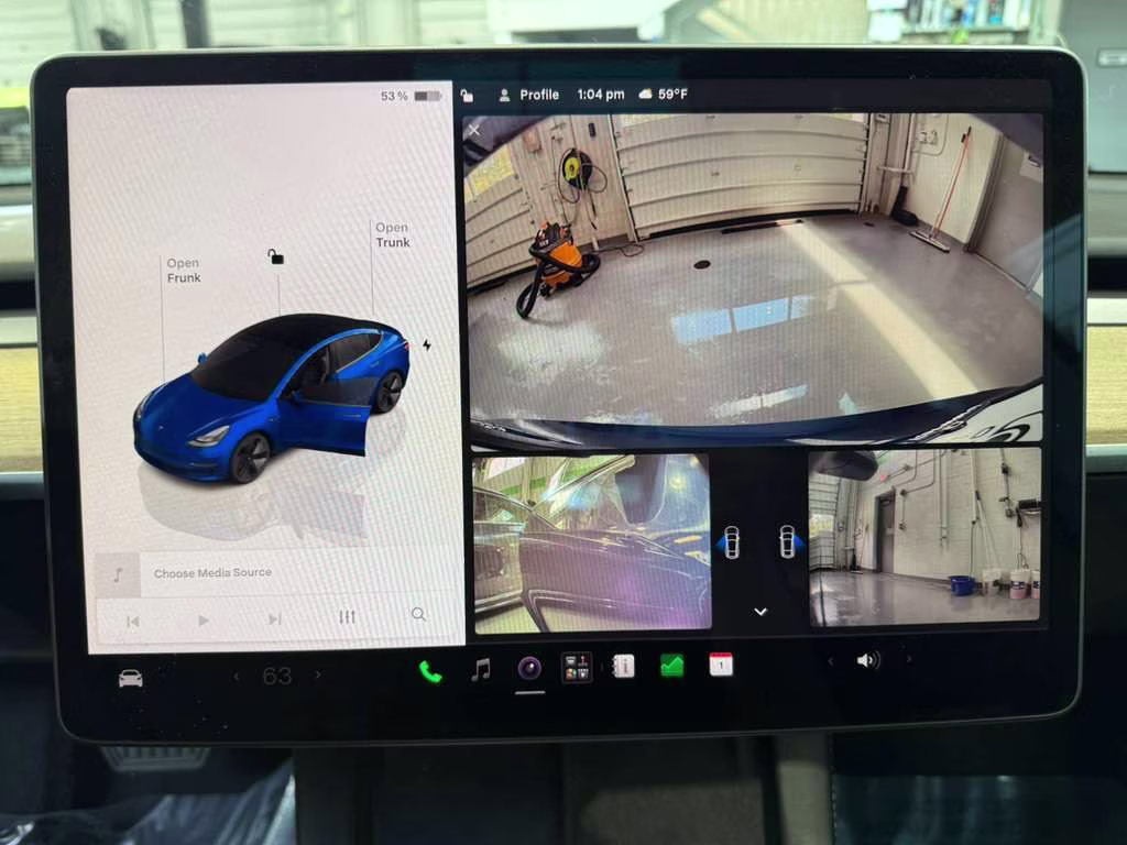 2022 Deep Blue Metallic Tesla Model 3 Long Range AWD Sedan