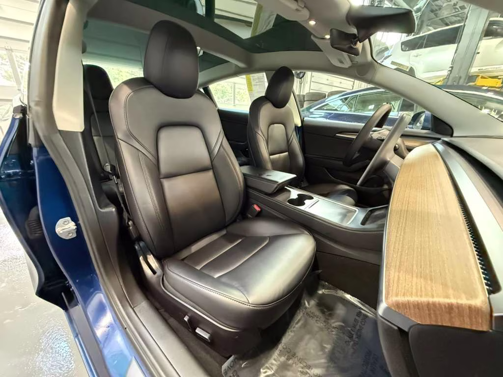 2022 Deep Blue Metallic Tesla Model 3 Long Range AWD Sedan