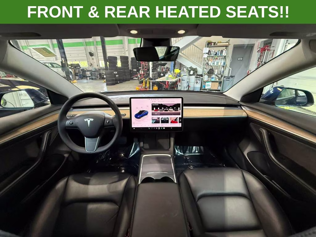 2022 Deep Blue Metallic Tesla Model 3 Long Range AWD Sedan