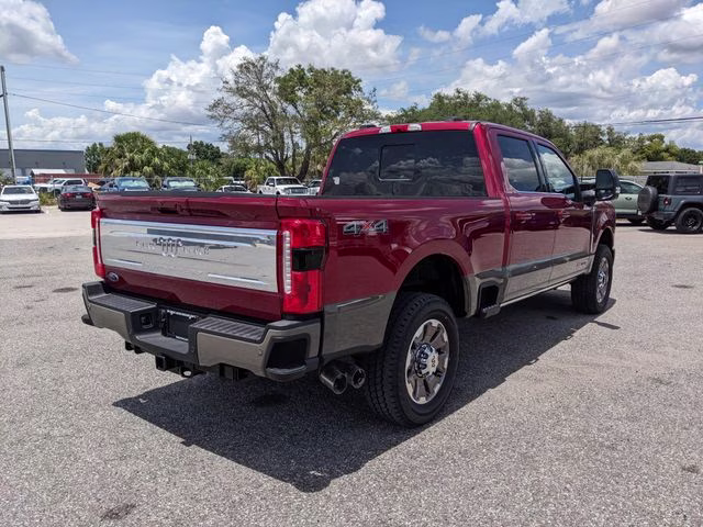 2026 Ruby Red Metallic Tinted Clearcoat Ford Super Duty F-250 SRW King Ranch 4X4 Truck