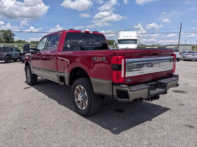 2026 Ruby Red Metallic Tinted Clearcoat Ford Super Duty F-250 SRW King Ranch 4X4 Truck