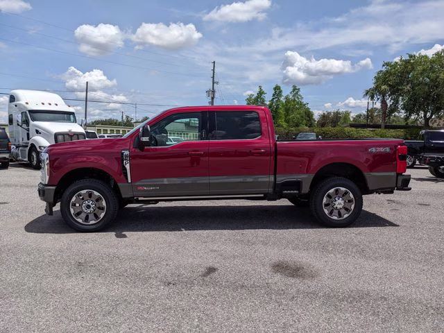 2026 Ruby Red Metallic Tinted Clearcoat Ford Super Duty F-250 SRW King Ranch 4X4 Truck