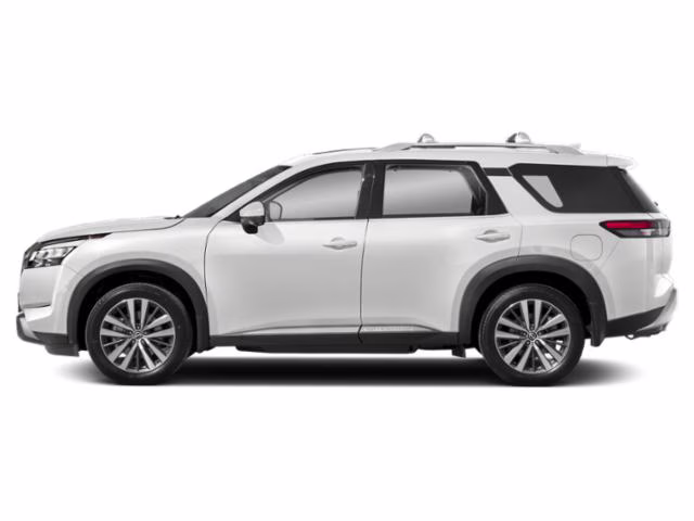 2023 Pearl White Tricoat Nissan Pathfinder Platinum 4X4 SUV