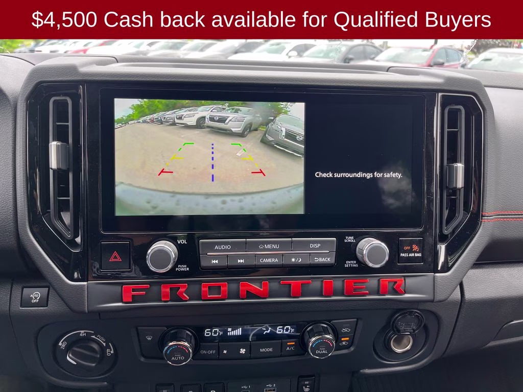 2026 Glacier White Nissan Frontier PRO-4X 4X4 Truck