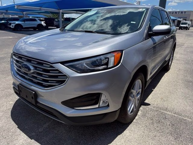 2021 Silver Metallic Ford Edge SEL FWD SUV