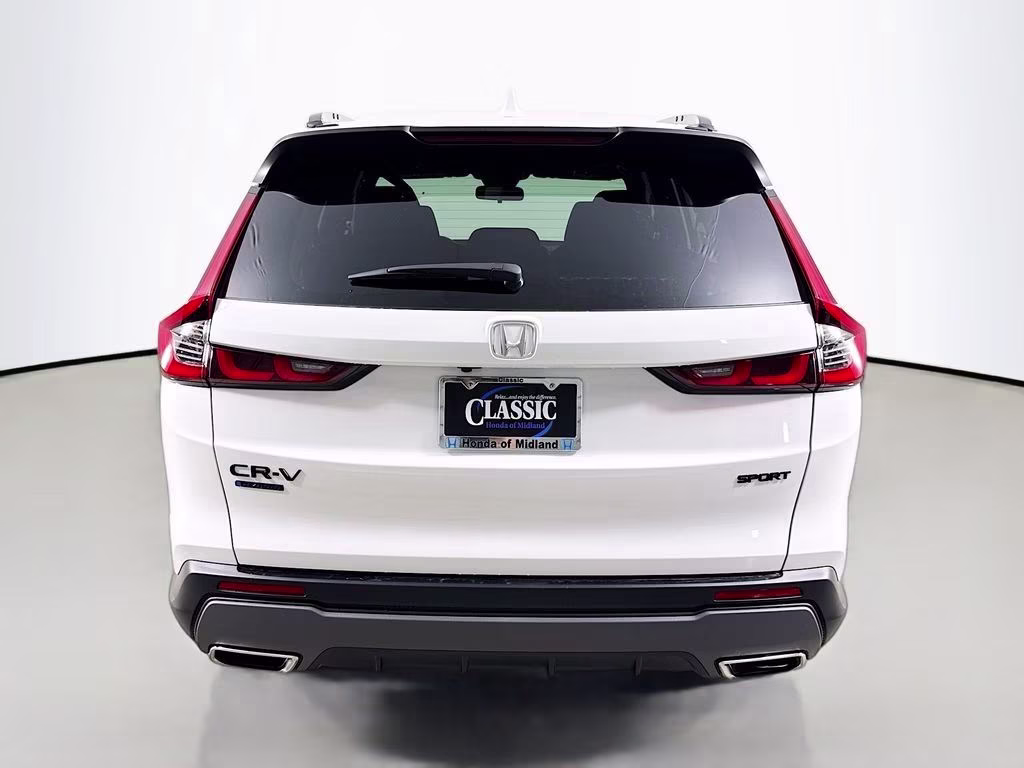 2026 Platinum White Pearl Honda CR-V Hybrid Sport FWD SUV