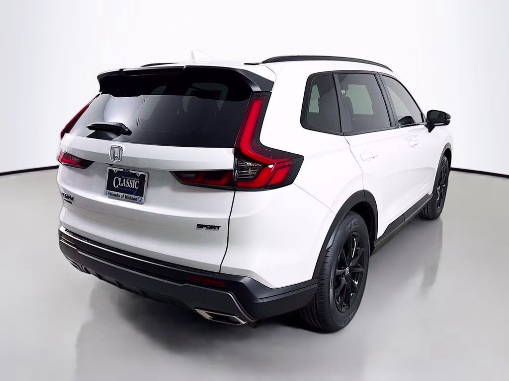 2026 Platinum White Pearl Honda CR-V Hybrid Sport FWD SUV