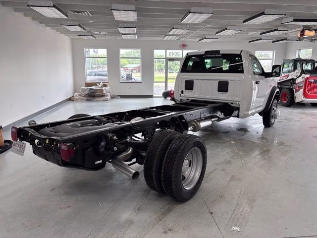 2026 Bright White Clearcoat Ram 5500HD Tradesman 4X4 Truck