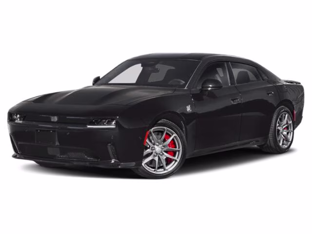 2026 Diamond Black Crystal Pearlcoat Dodge Charger R/T AWD Sedan