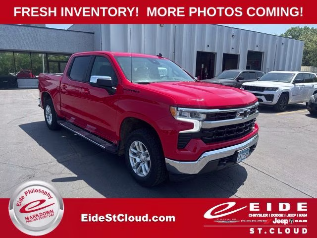 2024 Red Hot Chevrolet Silverado 1500 LT 4X4 Truck