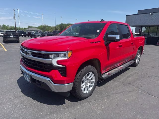 2024 Red Hot Chevrolet Silverado 1500 LT 4X4 Truck