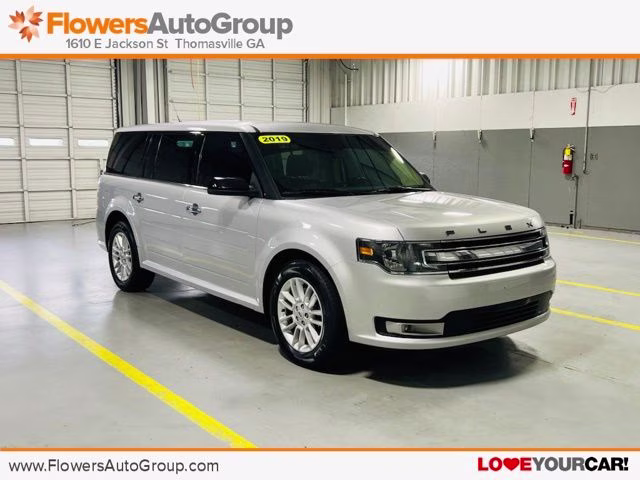 2019 Ingot Silver Ford Flex SEL FWD SUV
