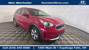 2017 Crimson Red Kia Niro LX FWD SUV