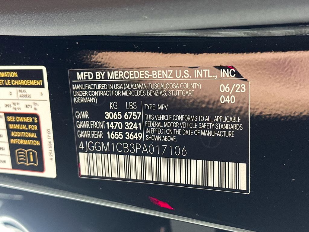 2023 Black Mercedes-Benz EQE 350 SUV AWD SUV