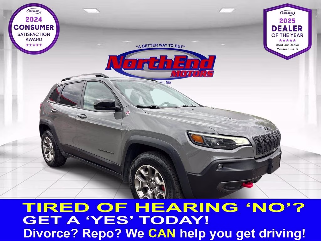 2022 Sting-Gray Clearcoat Jeep Cherokee Trailhawk 4X4 SUV