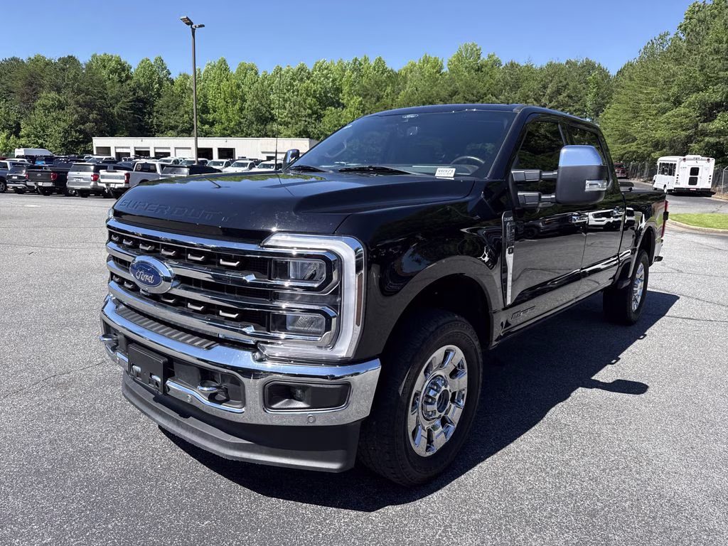 2024 Black Metallic Ford Super Duty F-250 SRW King Ranch 4X4 Truck