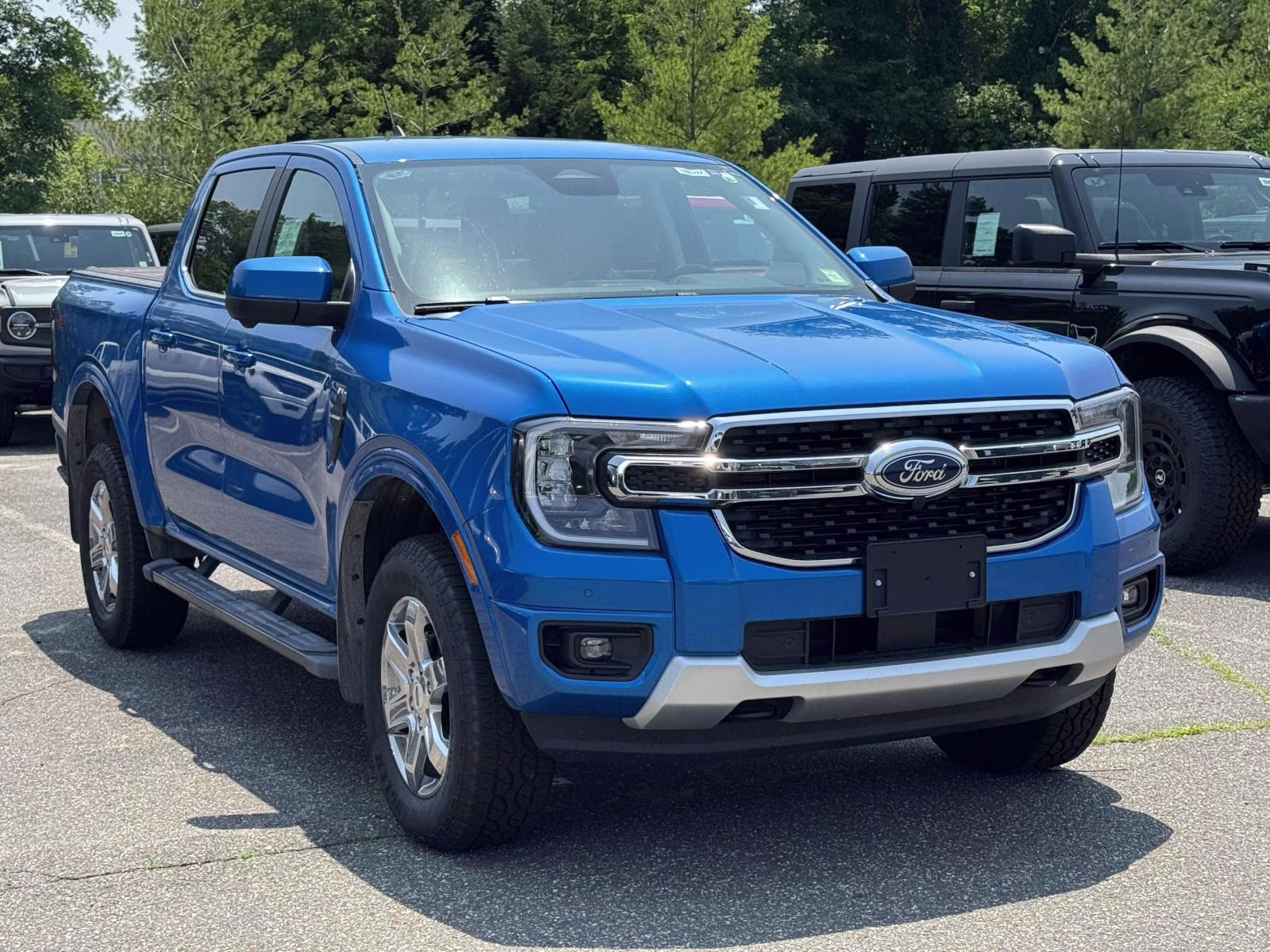 2026 Velocity Blue Metallic Ford Ranger LARIAT 4WD SuperCrew 5' Box 4X4 Truck