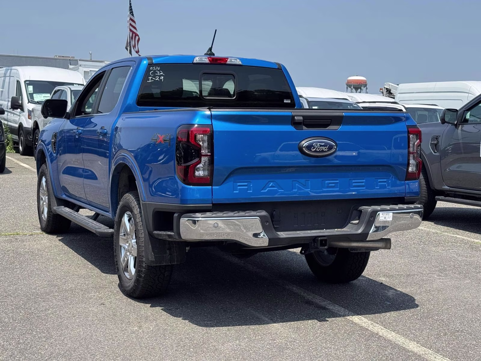 2026 Velocity Blue Metallic Ford Ranger LARIAT 4WD SuperCrew 5' Box 4X4 Truck