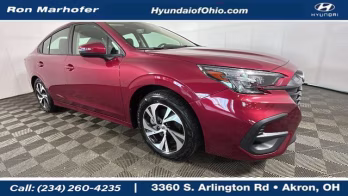 2025 Crimson Red Pearl Subaru Legacy Premium AWD Sedan