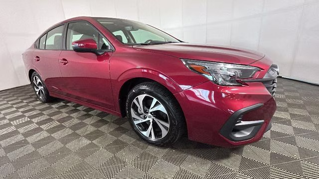 2025 Crimson Red Pearl Subaru Legacy Premium AWD Sedan