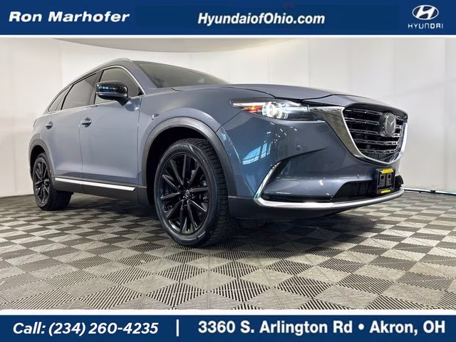 2023 Polymetal Gray Metallic Mazda CX-9 Carbon Edition AWD SUV