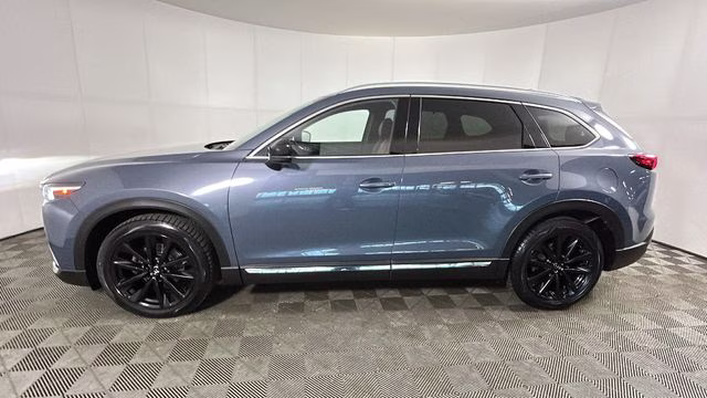 2023 Polymetal Gray Metallic Mazda CX-9 Carbon Edition AWD SUV