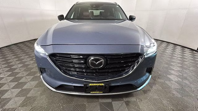 2023 Polymetal Gray Metallic Mazda CX-9 Carbon Edition AWD SUV