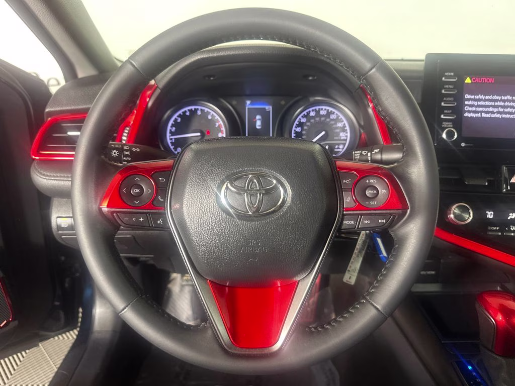 2021 Galactic Aqua Mica Toyota Camry SE FWD Sedan