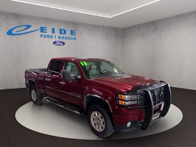 2013 Sonoma Red Metallic GMC Sierra 3500HD Denali 4X4 Truck