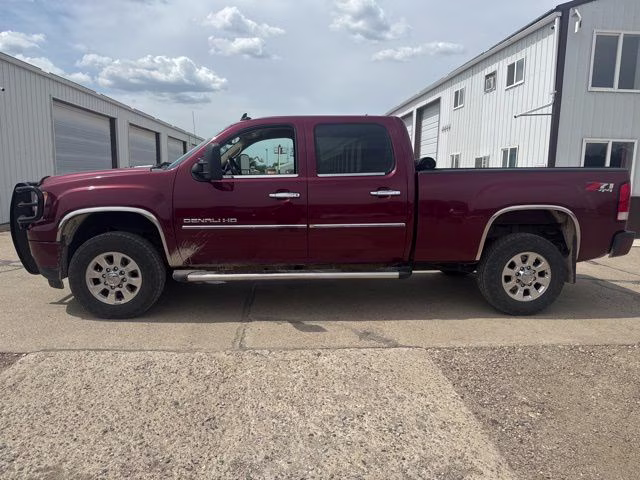 2013 Sonoma Red Metallic GMC Sierra 3500HD Denali 4X4 Truck