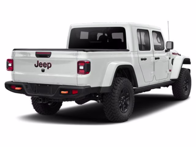 2021 Bright White Clearcoat Jeep Gladiator Mojave 4X4 Truck