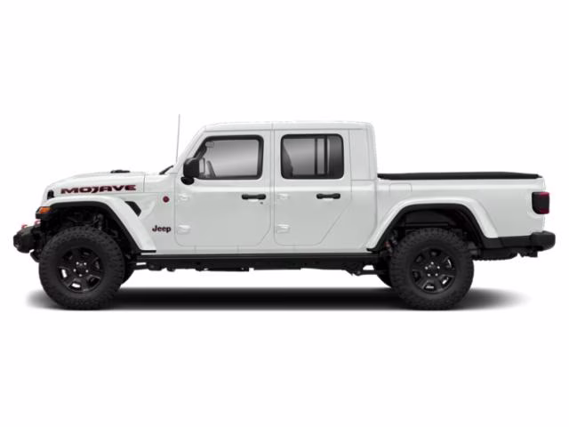 2021 Bright White Clearcoat Jeep Gladiator Mojave 4X4 Truck