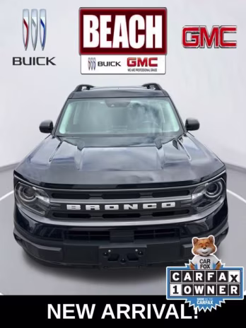2021 Shadow Black Ford Bronco Sport Big Bend 4X4 SUV