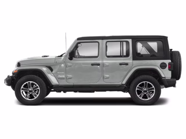 2018 Bright White Clearcoat Jeep Wrangler Unlimited Sahara 4X4 SUV