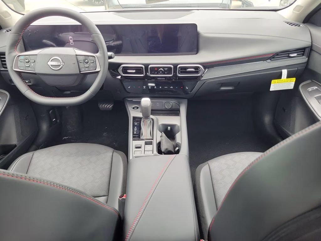 2026 Aspen White/Super Black Nissan Sentra SR FWD Sedan